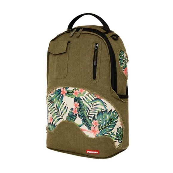 Sprayground Tropical Mirage Tactical Backpack - Picture 5 of 8